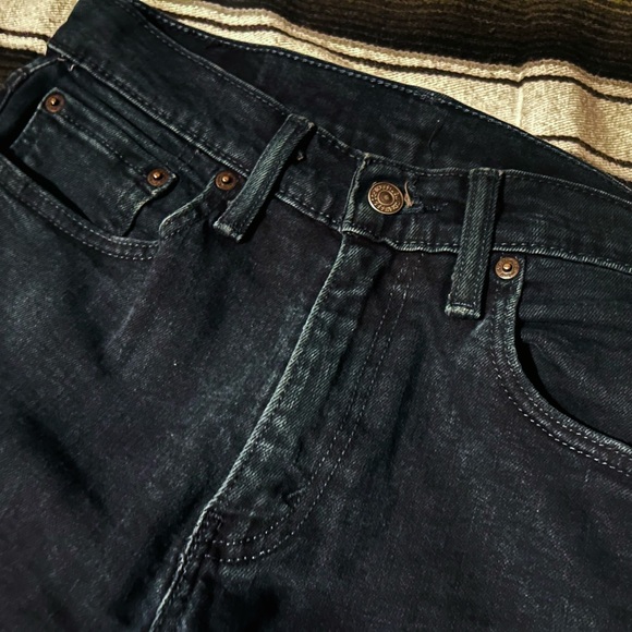 Levi’s 512 Slim-Fit Tapered Hunters Moon Dark Blue denim jeans - 29W x 32L - Picture 5 of 8